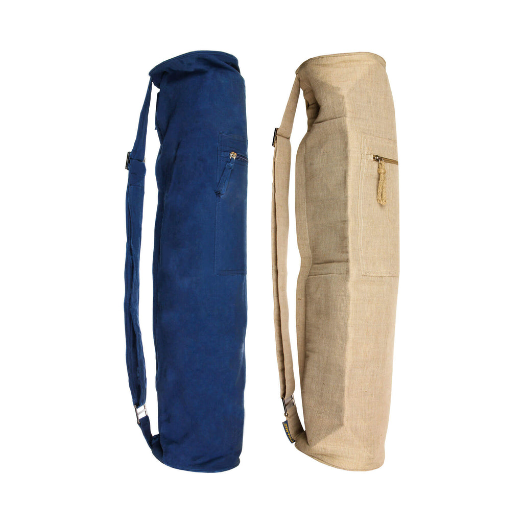 Fitness Mad Jute Yoga Mat Bag - Colours