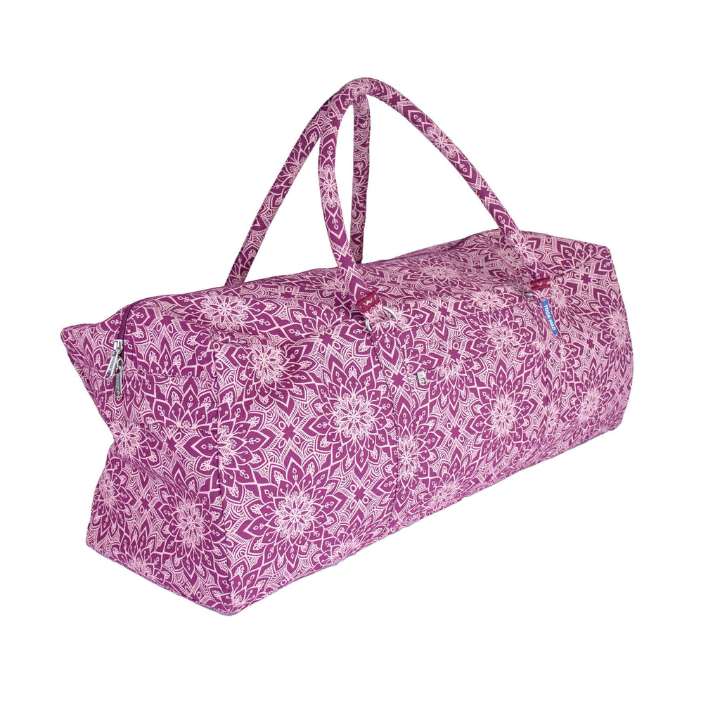 Fitness Mad Mandala Yoga Class Bag - Burgundy