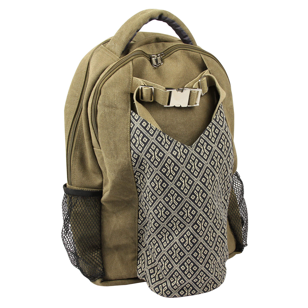 Fitness Mad Yoga Rucksack - Khaki