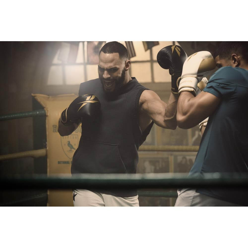 facet vandring tidligste Reebok Boxing Gloves - Black and Gold – Workout For Less