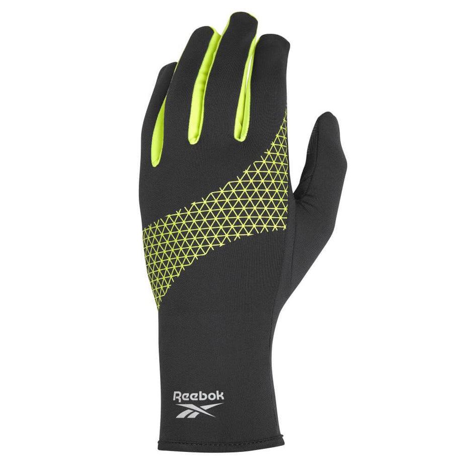 Reebok running on sale gloves gold