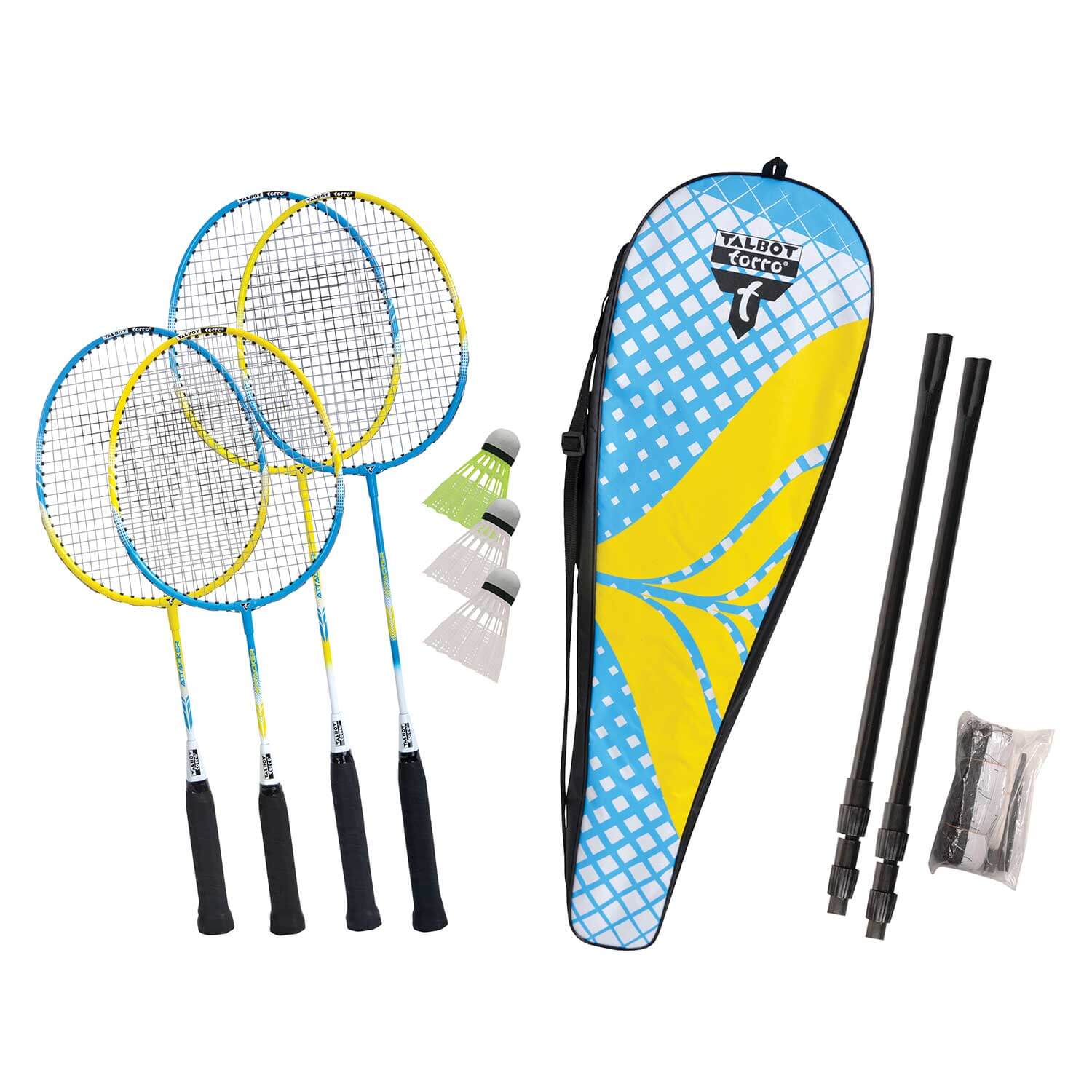 Talbot-Torro Family Badminton Set – For Workout Less