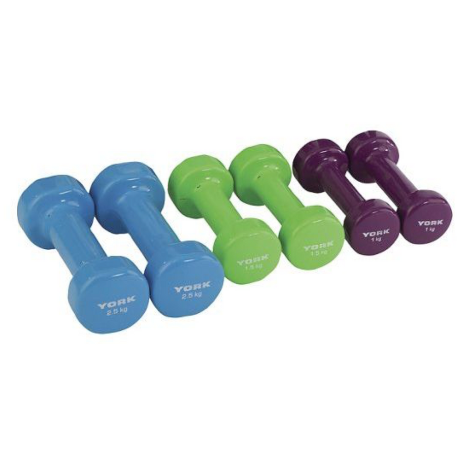 York 10kg Fitbell Set Dumbbell Set Workout For Less