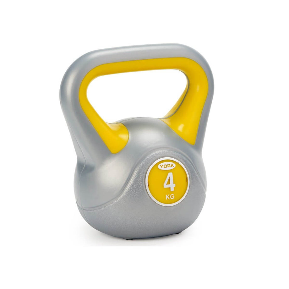 York Vinyl Kettlebell Set 2 3 4kg Workout For Less